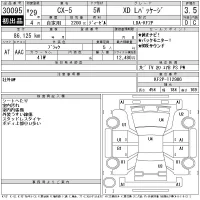 Mazda CX-5 лот № 30095 оценка 3.5  с аукциона в Японии 11