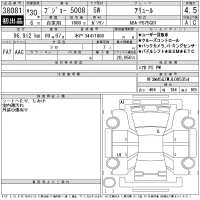 Peugeot 5008 лот № 38081 оценка 4.5  с аукциона в Японии 11