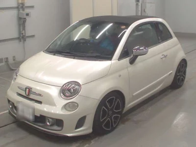 Fiat 500C  с аукциона в Японии