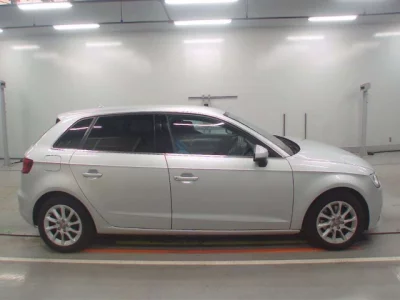 Audi A3  с аукциона в Японии