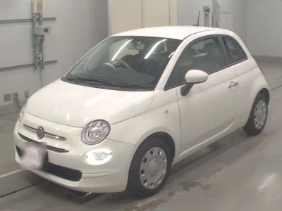 Fiat 500  с аукциона в Японии