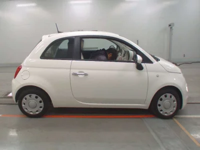 Fiat 500  с аукциона в Японии