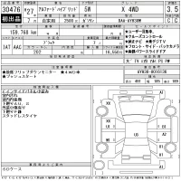 Toyota ALPHARD лот № 30476 оценка 3.5  с аукциона в Японии 11