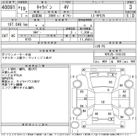 Nissan CARAVAN VAN лот № 40091 оценка 3  с аукциона в Японии 11