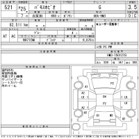 Honda VAMOS лот № 521 оценка 3.5  с аукциона в Японии 11