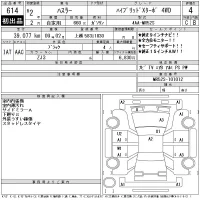 Suzuki HUSTLER лот № 614 оценка 4  с аукциона в Японии 11