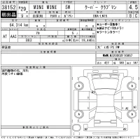BMW MINI лот № 38152 оценка 4.5  с аукциона в Японии 11