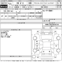 Volkswagen POLO лот № 38231 оценка 3.5  с аукциона в Японии 11
