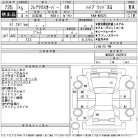 Mazda FLAIR лот № 725 оценка RA  с аукциона в Японии 11