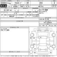 Honda CROSSROAD лот № 30863 оценка 3  с аукциона в Японии 11