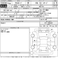 Honda CROSSROAD лот № 10438 оценка 3.5  с аукциона в Японии 11