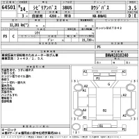 Nissan CIVILIAN лот № 64501 оценка 3.5  с аукциона в Японии 2
