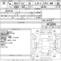 Subaru XV лот № 98 оценка RA  с аукциона в Японии 2