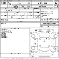 Daihatsu TANTO лот № 3008 оценка RA  с аукциона в Японии 2