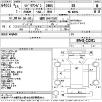 Nissan CIVILIAN лот № 64005 оценка R  с аукциона в Японии 2
