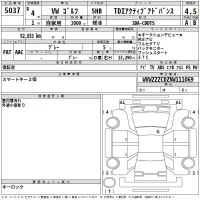 Volkswagen GOLF лот № 5037 оценка 4.5  с аукциона в Японии 2