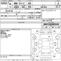 BMW 3-Series лот № 32016 оценка 4  с аукциона в Японии 2
