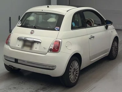 Fiat 500  с аукциона в Японии