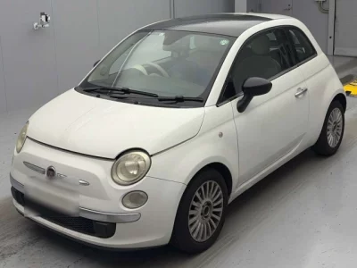 Fiat 500  с аукциона в Японии