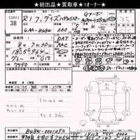 Nissan DAYZ лот № 38 оценка 3.5  с аукциона в Японии 10