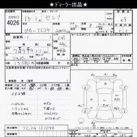 Nissan SERENA лот № 4026 оценка 3.5  с аукциона в Японии 6