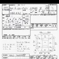Honda STEP WAGON лот № 17030 оценка 3  с аукциона в Японии 6