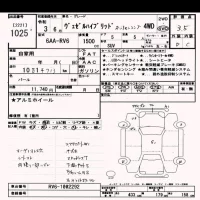Honda VEZEL лот № 1025 оценка 3.5  с аукциона в Японии 10