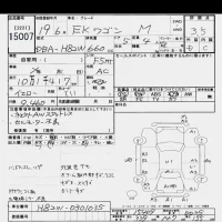 Mitsubishi EK WAGON лот № 15007 оценка 3.5  с аукциона в Японии 6