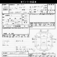 Suzuki CARRY TRUCK лот № 3081 оценка 3  с аукциона в Японии 9