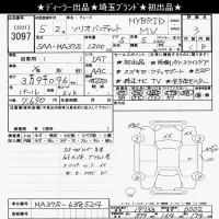 Suzuki SOLIO лот № 3097 оценка 3  с аукциона в Японии 10