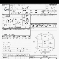 Renault KANGOO лот № 17007 оценка 3.5  с аукциона в Японии 6