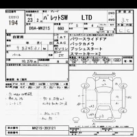 Suzuki PALETTE лот № 194 оценка 3.5  с аукциона в Японии 10