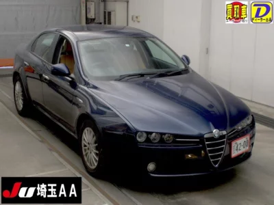 Alfa Romeo 159  с аукциона в Японии
