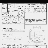 Mercedes-Benz C CLASS лот № 17071 оценка 3.5  с аукциона в Японии 6
