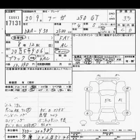 Nissan FUGA лот № 17131 оценка 3.5  с аукциона в Японии 6