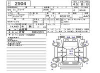 Honda ACCORD лот № 2504 оценка 4.5  с аукциона в Японии 5