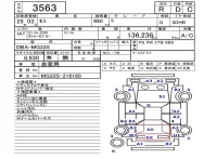 Nissan MOCO лот № 3563 оценка R  с аукциона в Японии 5