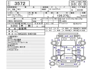 Nissan MOCO лот № 3572 оценка 3  с аукциона в Японии 5