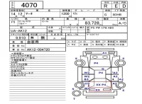 Nissan MARCH лот № 4070 оценка R  с аукциона в Японии 5