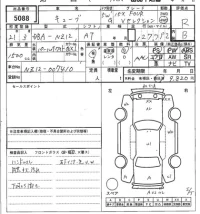 Nissan CUBE лот № 5088 оценка R  с аукциона в Японии 7