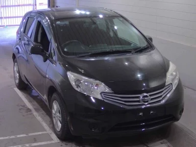 Nissan NOTE  с аукциона в Японии