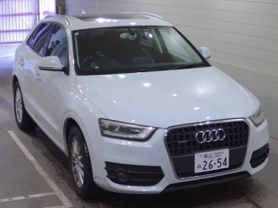 Audi Q3  с аукциона в Японии