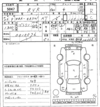 Mitsubishi RVR лот № 5047 оценка R  с аукциона в Японии 7