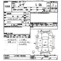 Daihatsu MOVE лот № 1305 оценка 3.5  с аукциона в Японии 6