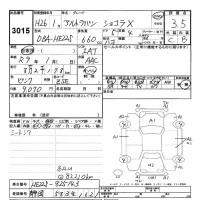 Suzuki ALTO LAPIN лот № 3015 оценка 3.5  с аукциона в Японии 3