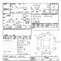 Suzuki HUSTLER лот № 2031 оценка R  с аукциона в Японии 9