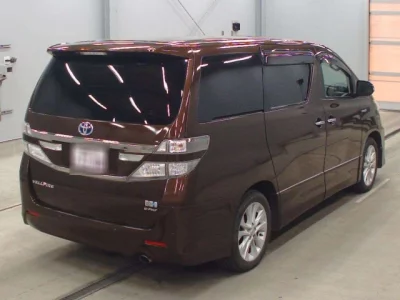Toyota VELLFIRE  с аукциона в Японии