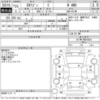 Mitsubishi EK WAGON лот № 5019 оценка 3.5  с аукциона в Японии 11