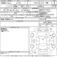 Nissan ROOX лот № 5088 оценка 4  с аукциона в Японии 11