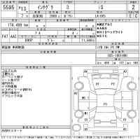 Honda INTEGRA лот № 5595 оценка 2  с аукциона в Японии 11